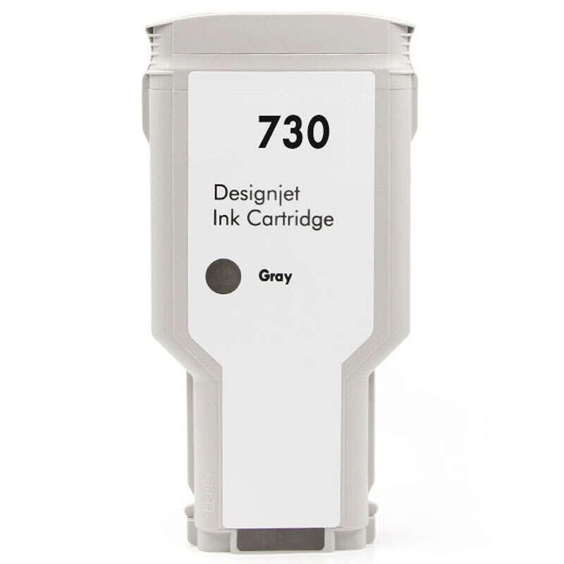 Cartuccia d'Inchiostro Grigio HP 730 Compatibile - Sostituisce P2V72A/P2V66A