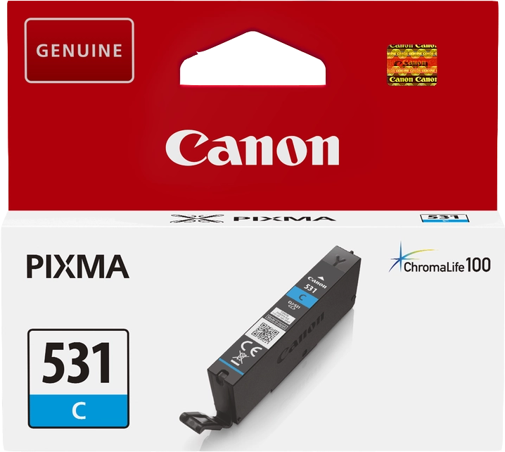 Cartuccia d'inchiostro originale Canon CLI531 Ciano - 6119C001/CLI531C