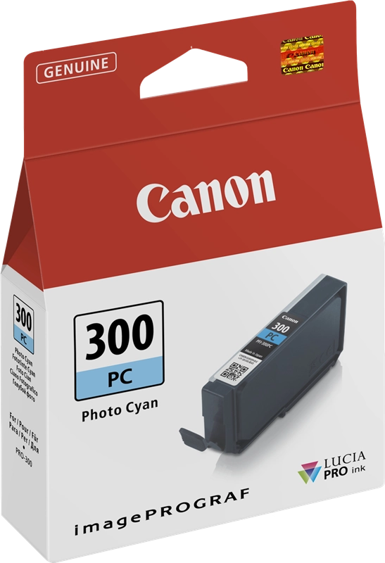 Canon PFI300 Cartuccia d'Inchiostro Originale Ciano - 4197C001/PFI300PC