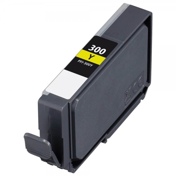 Cartuccia d'Inchiostro a Pigmenti Giallo Canon PFI300 Compatibile - Sostituisce 4196C001/PFI300Y