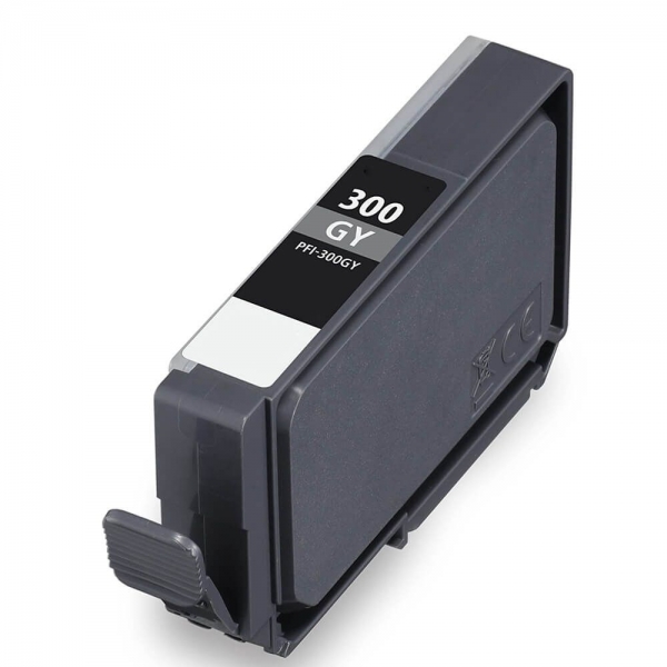 Cartuccia d'Inchiostro Pigmento Canon PFI300 Grigio Compatibile - Sostituisce 4200C001/PFI300GY