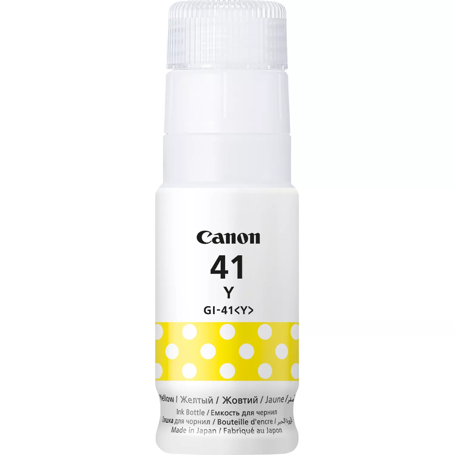 Flacone d'inchiostro originale Canon GI41 Giallo - GI41Y/4545C001