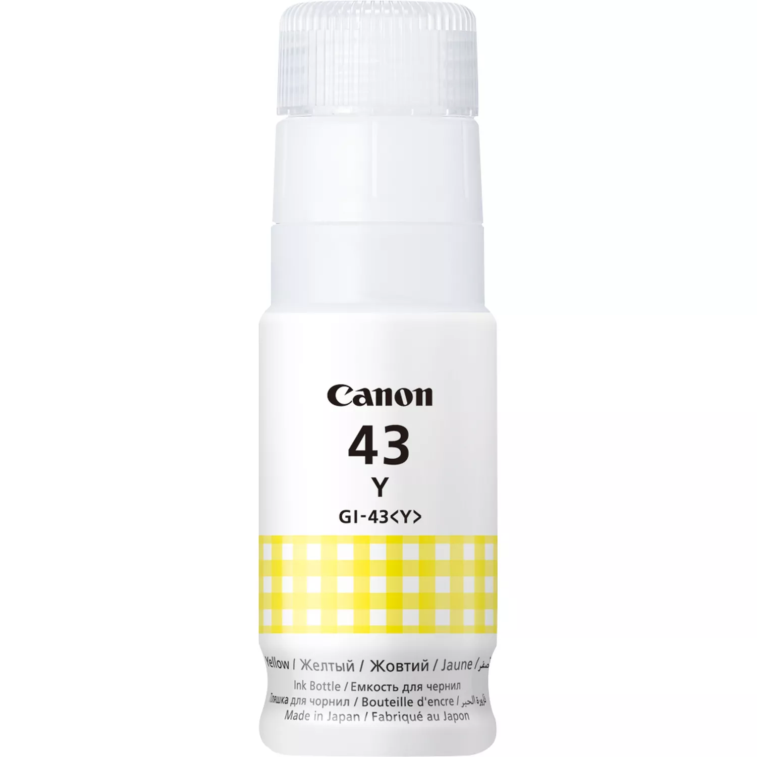 Flacone d'inchiostro originale Canon GI43 Giallo - GI43Y/4689C001
