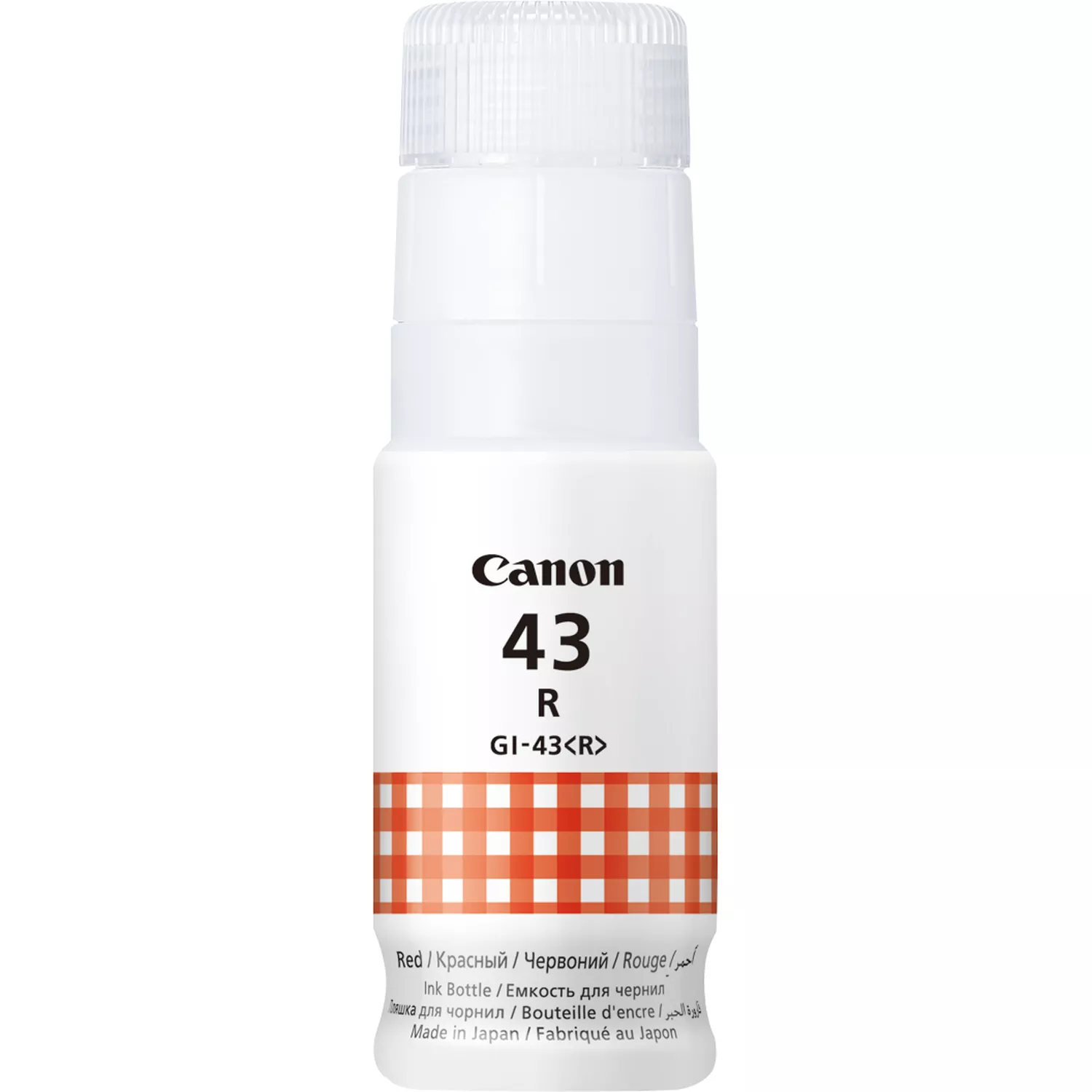 Flacone di inchiostro Originale Canon GI43 Rosso - GI43R/4716C001