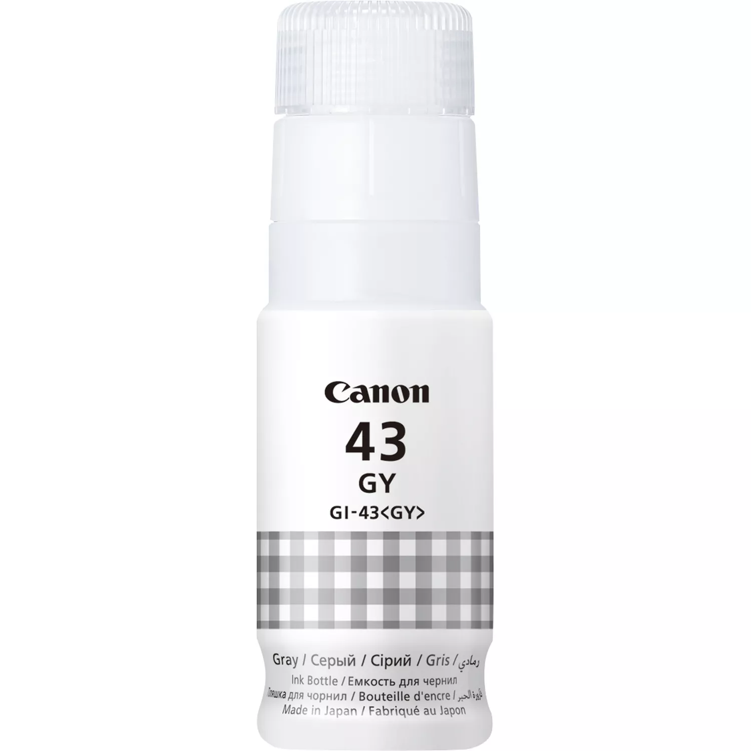 Flacone d'inchiostro originale Canon GI43 Grigio - GI43GY/4707C001