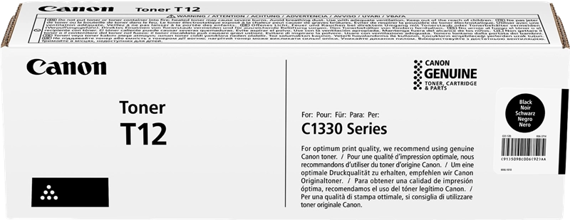Cartuccia toner Canon T12 Nero Originale - 5098C006