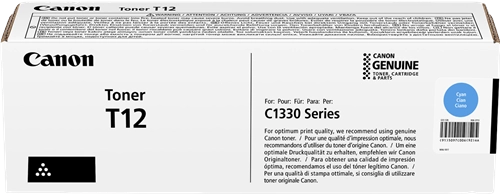 Cartuccia toner Originale Canon T12 Ciano - 5097C006