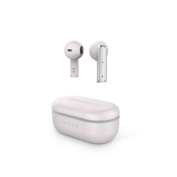 Energy Sistem Cuffie senza fili Style 4 - Design compatto - Custodia di ricarica - Colore bianco
