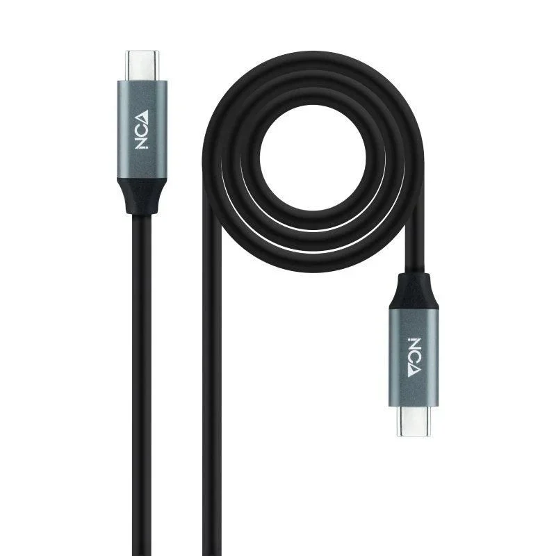 Nanocable Cavo USB 3.2 Gen2x2 100W 4K/60Hz USB-C M/M - Lunghezza 3 m - Colore Nero