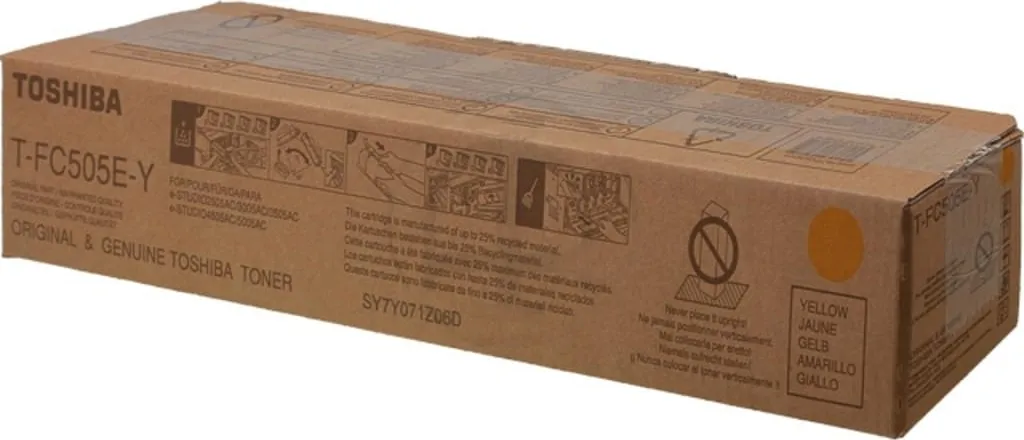 Toshiba T-FC505EY Cartuccia Toner Originale Giallo - 6AJ00000293