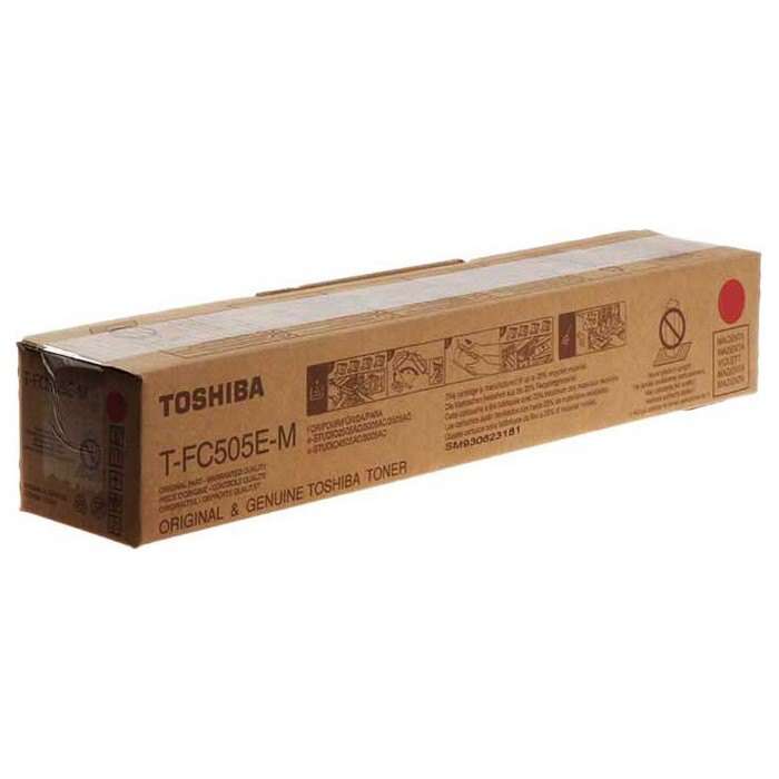 TOSHIBA T-FC505EM Cartuccia toner originale magenta - 6AJ00000292