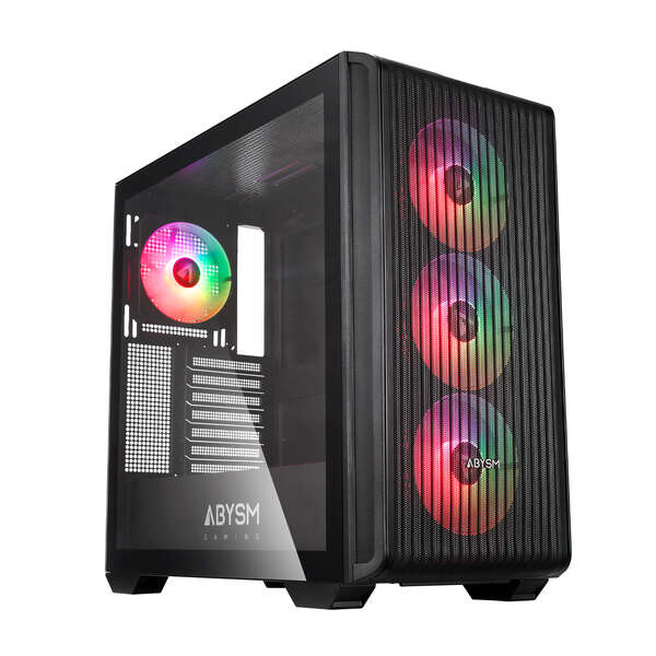 Abysm Danube Kamp BX300 Nero Case a torre ATX