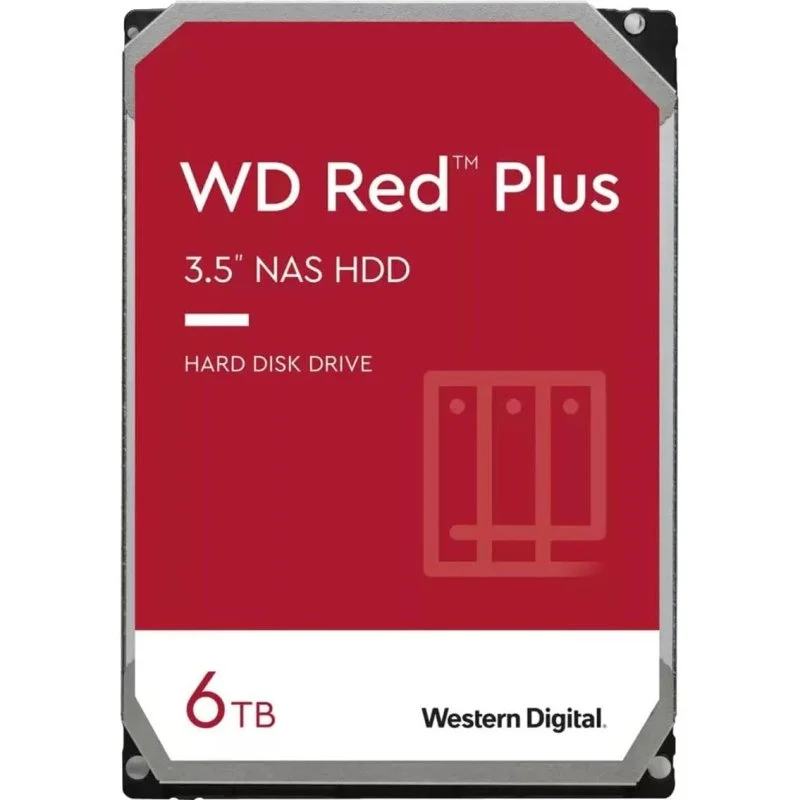 Disco rigido interno WD Red Plus da 3