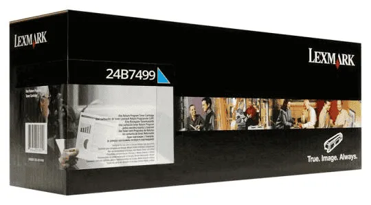 Cartuccia Toner Originale Lexmark 24B7499 Ciano - 24B7499