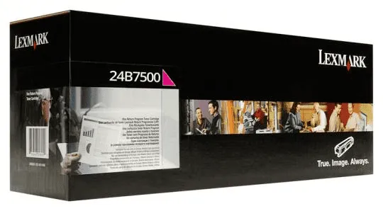 Lexmark 24B7500 Cartuccia toner originale magenta - 24B7500