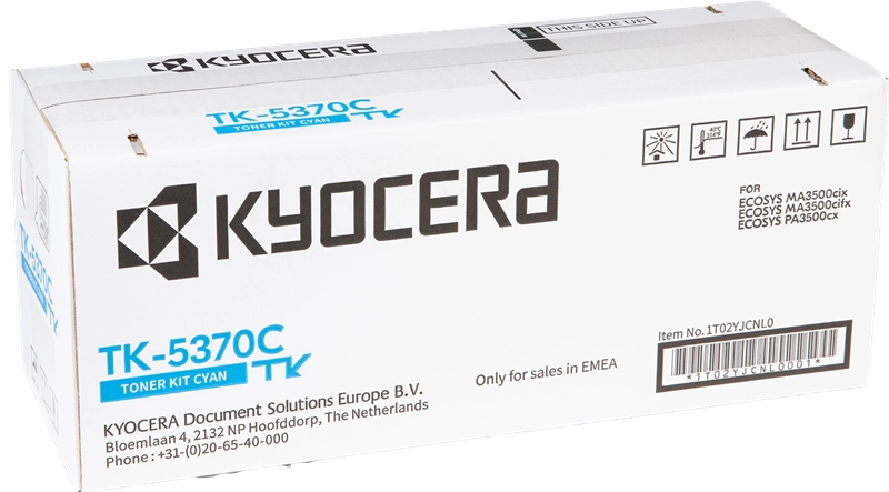 Cartuccia toner originale Kyocera TK5370 ciano - 1T02YJCNL0/TK5370C