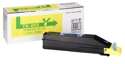 Cartuccia toner originale Kyocera TK855 Giallo - 1T02H7AEU0/TK855Y