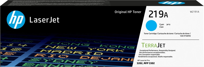 Cartuccia toner Originale HP W2191A Ciano - 219A