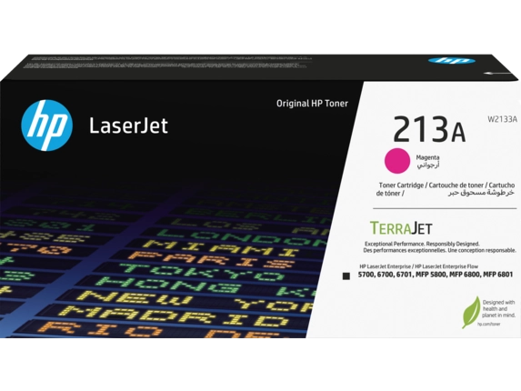 HP W2133A Cartuccia di toner originale magenta - 213A