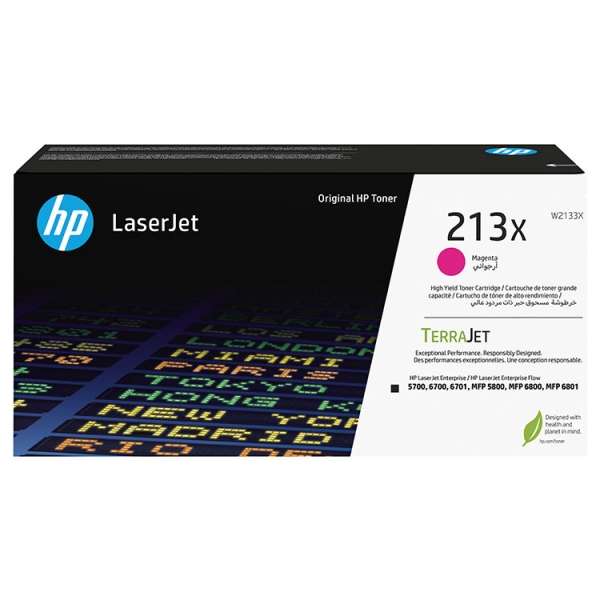 HP W2133X Cartuccia toner originale magenta - 213X