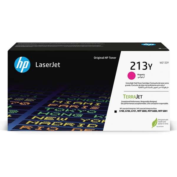 Cartuccia Toner Originale HP W2133Y Magenta - 213Y