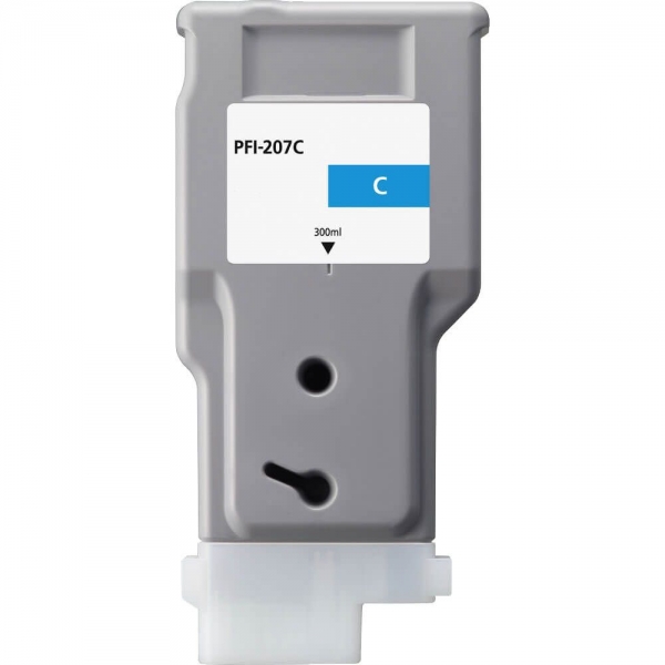 Cartuccia d'Inchiostro Compatibile Canon PFI207 Ciano - Sostituisce PFI207C/8790B001