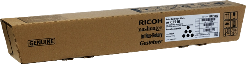 Cartuccia Toner Originale Ricoh IMC3010/IMC3510 Nero - 842506