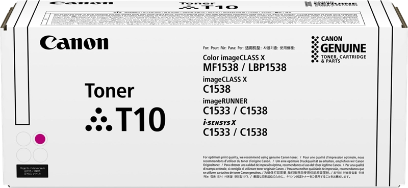 Cartuccia toner Originale Canon T10 Magenta - 4564C001