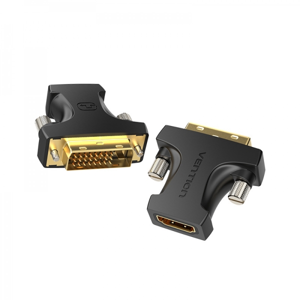 Adattatore Vention da HDMI femmina a DVI (24+1) maschio - Colore nero