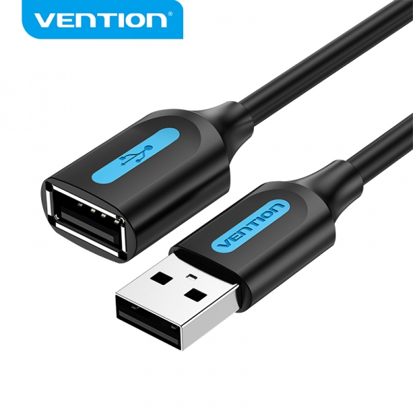 Cavo prolunga Vention da USB 2.0 maschio a USB femmina - 1 m - Colore nero