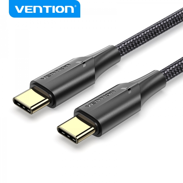 Cavo Vention da USB-C maschio a USB-C maschio 3A 60W LED - 1