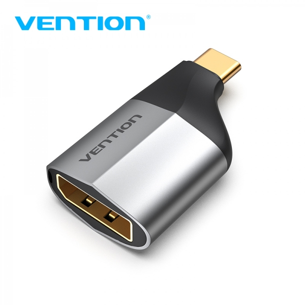 Adattatore da USB-C Maschio a DisplayPort Femmina di Vention - Grigio