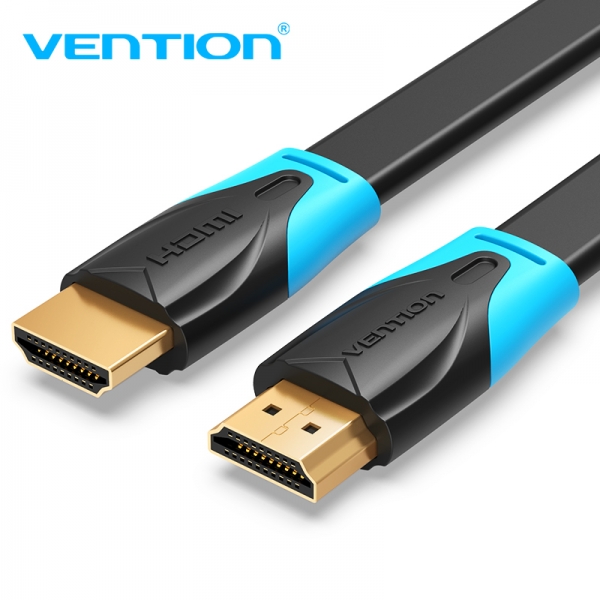 Cavo HDMI 2.0 piatto Vention maschio-maschio - 1 m - Colore nero