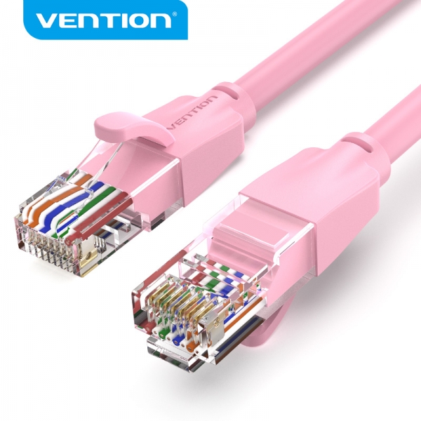 Cavo di rete Vention RJ45 UTP Cat.6 - 1 m - Colore rosa
