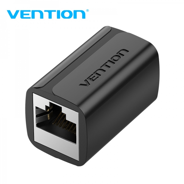 Adattatore Vention Connettore RJ45 Cat7 FTP Femmina-Femmina - Colore Nero