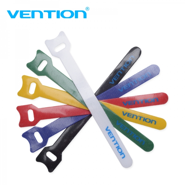 Striscia organizzatrice per cavi Vention - 6 pezzi (150*20) - Colori assortiti