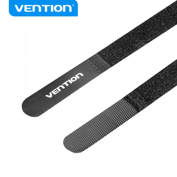 Vention Striscia Organizzatrice Cavi - 12 cm - Colore Nero