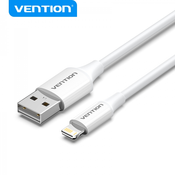 Cavo Vention da USB maschio a Lightning maschio 3A - 1 m - Colore bianco