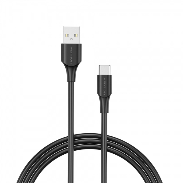 Cavo Vention da USB-A maschio a USB-C maschio - 2 m - 3 A - 60 W - 480 Mbps - Colore nero