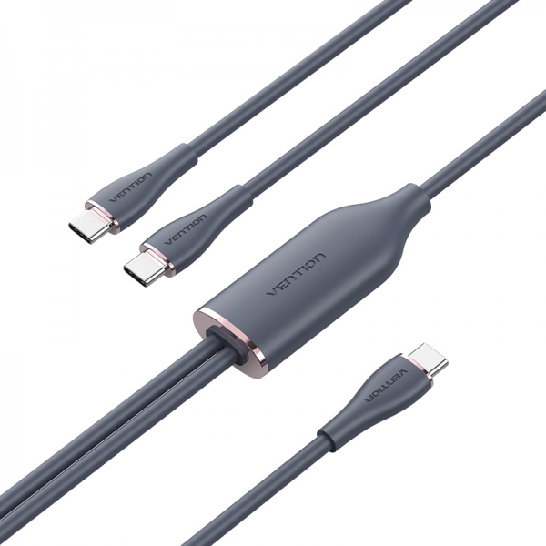 Cavo Vention da USB-C maschio a 2xUSB-C maschio - 1