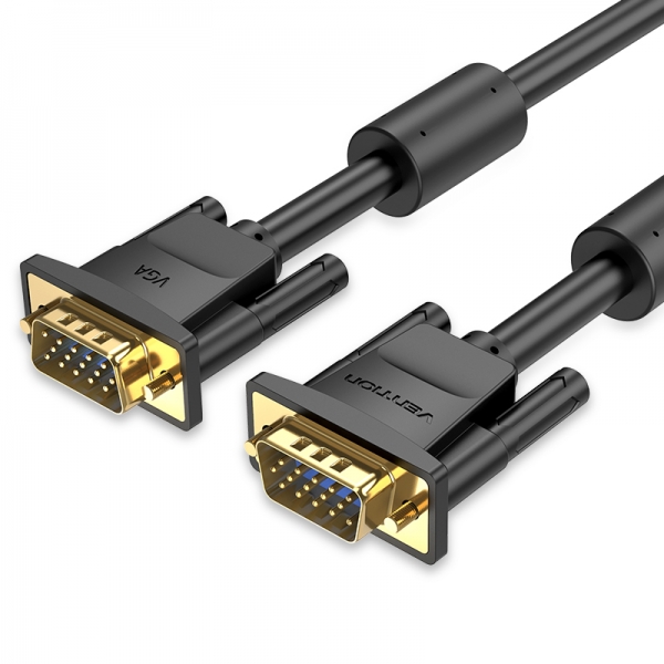 Cavo Vention SVGA VGA maschio-VGA maschio - 1 m - Colore nero