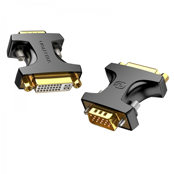 Adattatore VGA maschio a DVI femmina Vention - Colore nero