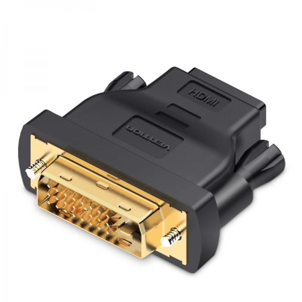 Adattatore DVI Maschio a HDMI Femmina di Vention - Colore Nero