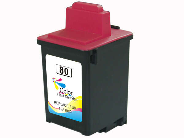 Cartuccia d'inchiostro Lexmark 80 a colori compatibile - Sostituisce 12A1980E