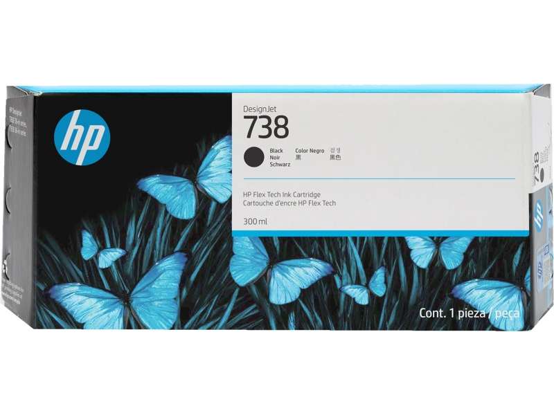 Cartuccia d'Inchiostro Originale HP 498N8A Nero - 738