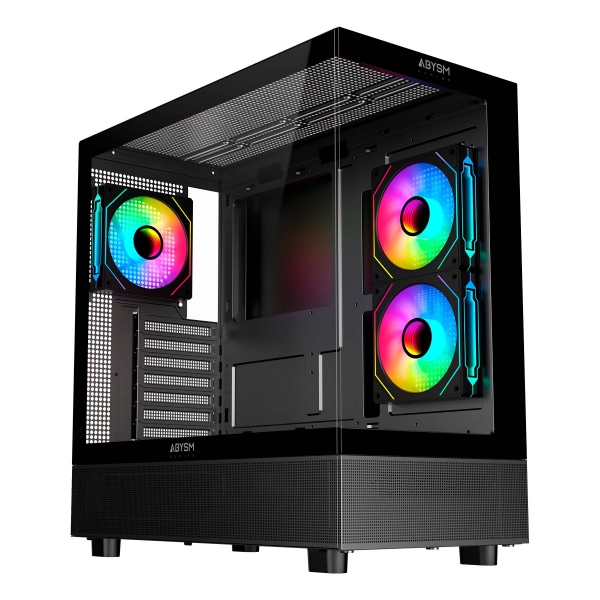 Abysm Danube Danube Sava H400 Prime Black Tower Case ATX