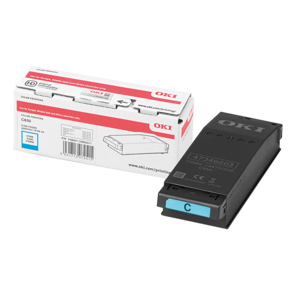 Cartuccia toner OKI C650 Ciano Originale - 9006127