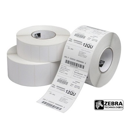 Zebra Z-Select 2000T Confezione da 12 Rotoli di Etichette Termiche Originali 102x76mm - Adesivo permanente - 930 Unità per Rotolo - 3006320