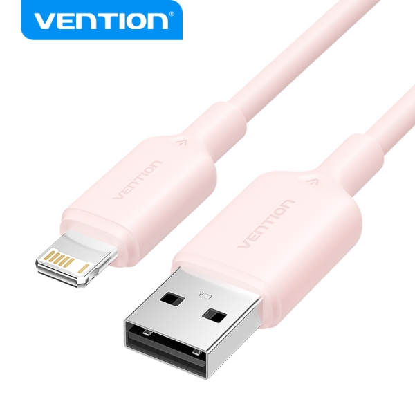 Cavo USB 2.0 Lightning Vention - Interfaccia USB-A/Lightning - Trasmissione 480 Mbps - Uscita 2