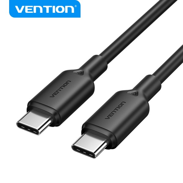 Cavo USB Vention - Connettore nichelato - Potenza 60W - Corrente max. 3A - Colore nero